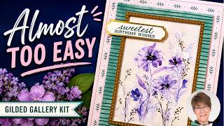 Gorgeous Watercolor Cards Made Easy | Gilded Gallery Kit screenshot 4