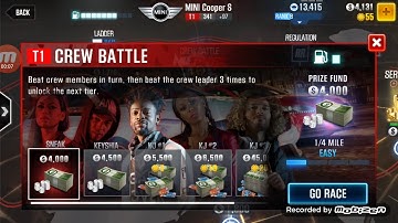 CSR Racing 2 - Tier 1 Crew Battle Sneak