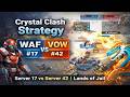 استراتيجية كريستال كلاش  ضد  الخادم 17 ضد الخادم 42 أراضي السجن