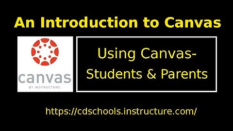 Intro to Canvas- Students & Parents