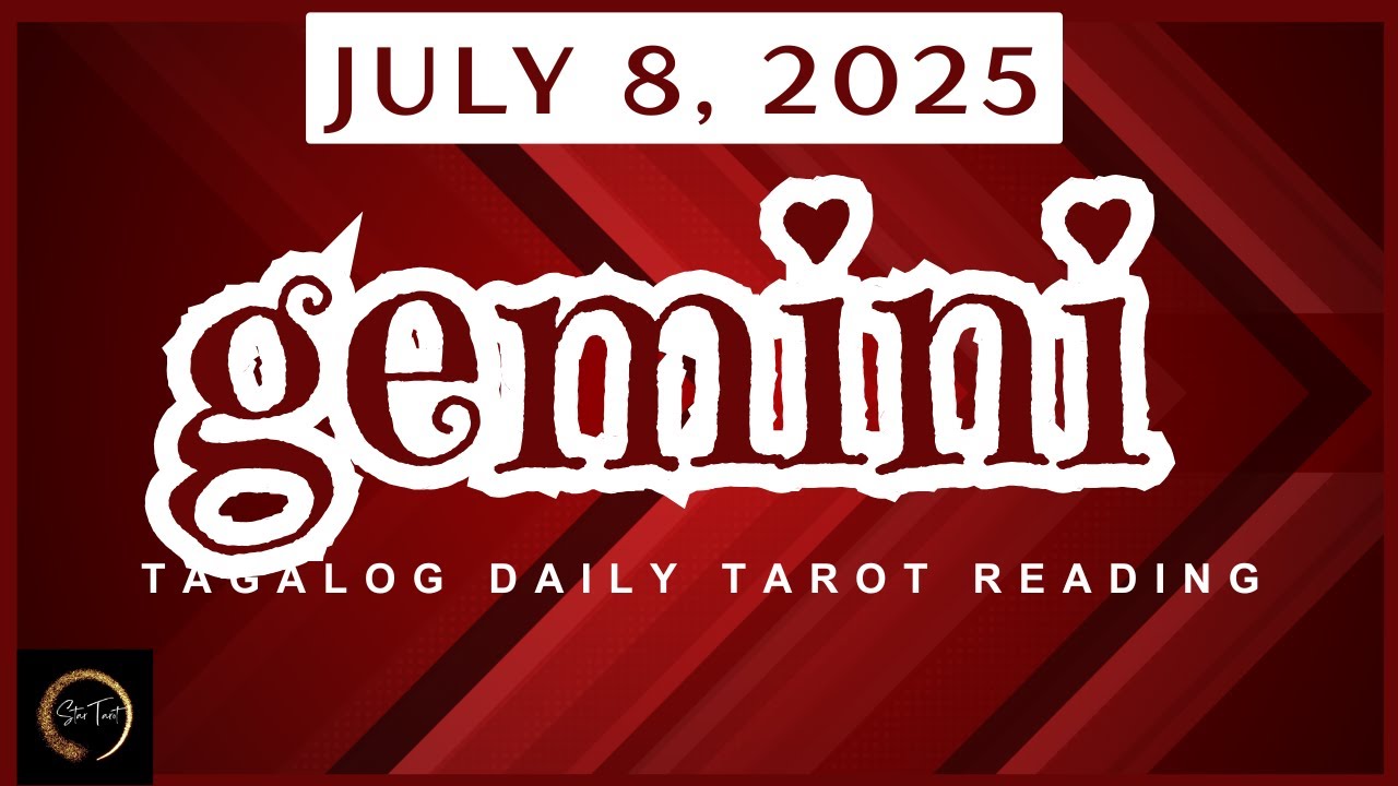 GEMINI JULY 8, 2025 🔮DAILY TAROT READING