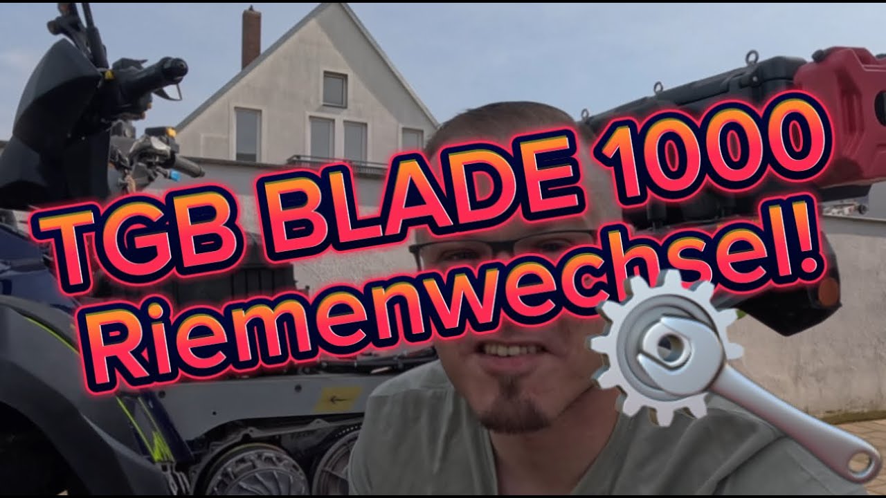 TGB BLADE 1000 Riemenwechsel!