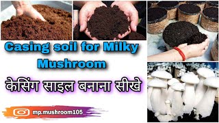 How to prepare casing soil for milky mushroom/process of casing soil/ MP Mushroom/2023