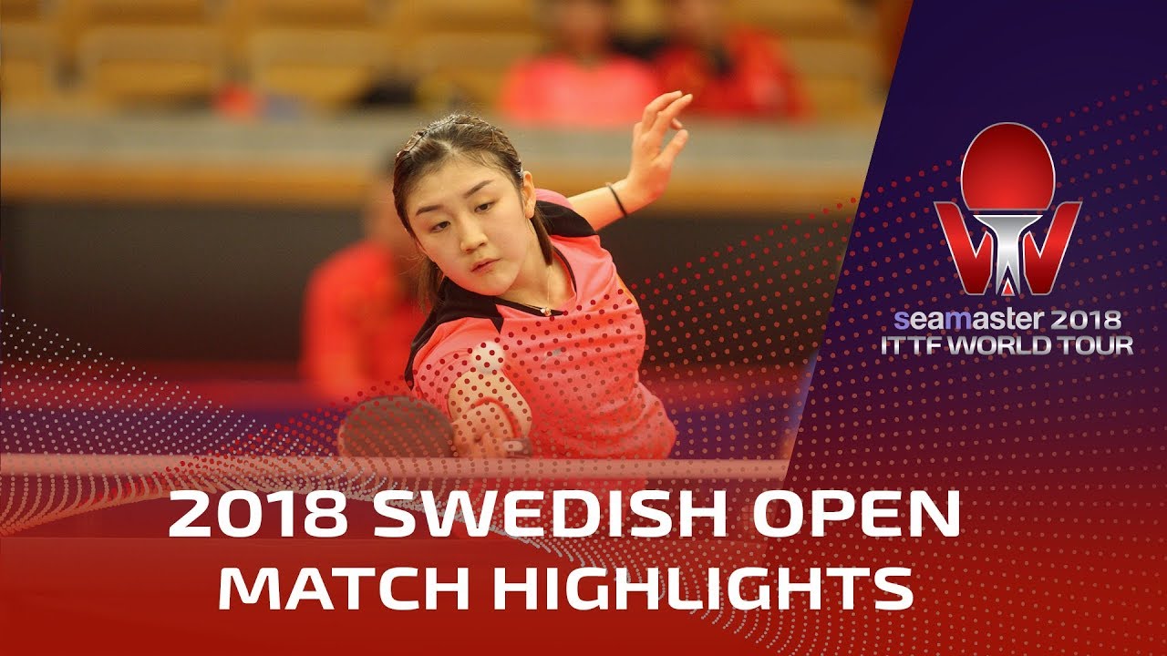 kait diaz Chen Meng vs Suh Hyowon | 2018 ITTF Swedish Open Highlights (R16)