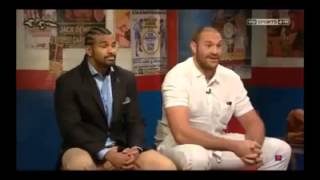Tyson Fury 205cm of inside fightingness