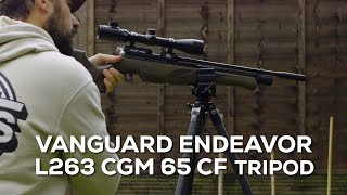 Vanguard Endeavor L263 CGM 65 CF Tripod Review | Carbon Fibre Shooting Rest with GM-65 Clamp