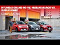 Nissan March vs. Suzuki Ignis vs. Hyundai Grand i10, comparativa en México: ¿Cuál es mejor?