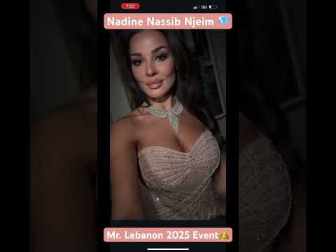 𝑵𝒂𝒅𝒊𝒏𝒆 𝑵𝒂𝒔𝒔𝒊𝒃 𝑵𝒋𝒆𝒊𝒎 𝒂𝒕 𝑴𝒓 𝑳𝒆𝒃𝒂𝒏𝒐𝒏 𝟐𝟎𝟐𝟓 