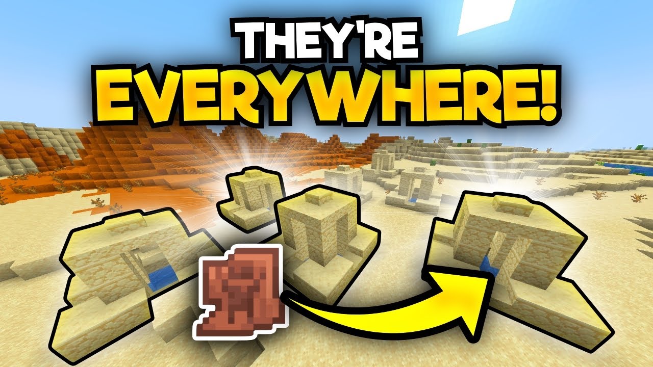 Archaeology Paradise BEST Desert Well Seed For Minecraft 1.20! YouTube