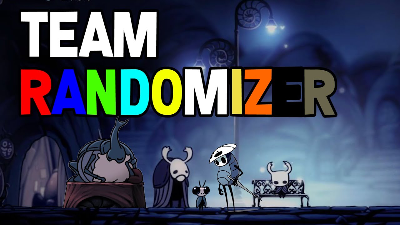 Hollow Knight TEAM Random Room and Items