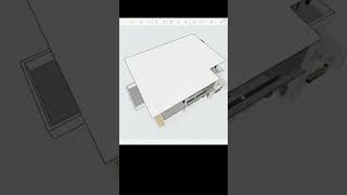 Coohom Tutorial for Beginner: Exterior Modeling Create Roof of houseplan part 2 #short