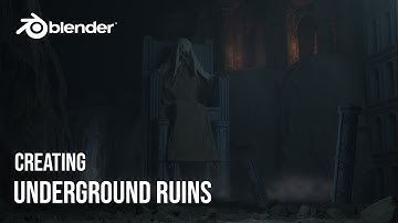 Creating Underground Ruins In Blender