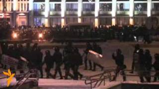 Плошча-2010. Спэцназ зьбівае дэманстрантаў | SWAT action in Minsk