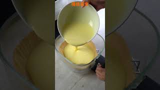 【Shorts短片】氣炸優格蛋糕？簡單一拌就完成！不要不相信，不輸乳酪蛋糕！
