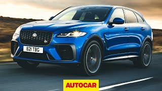 Обзор Jaguar F-Pace SVR 2021 | Испытан внедорожник V8 с наддувом | Автокар