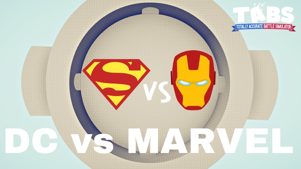 Marvel vs DC Superheroes : TABS - Totally Accurate Battle Simulator