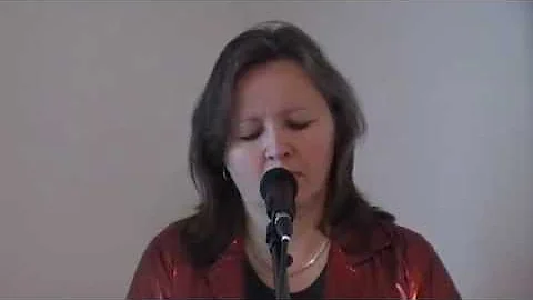 Deborah Blevins singing "Heaven will be worth the ...