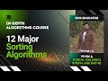 Analysis of Sorting Algorithms | Algorithms Lecture 30 | The cs Underdog