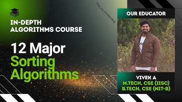 Analysis of Sorting Algorithms | Algorithms Lecture 30 | The cs Underdog