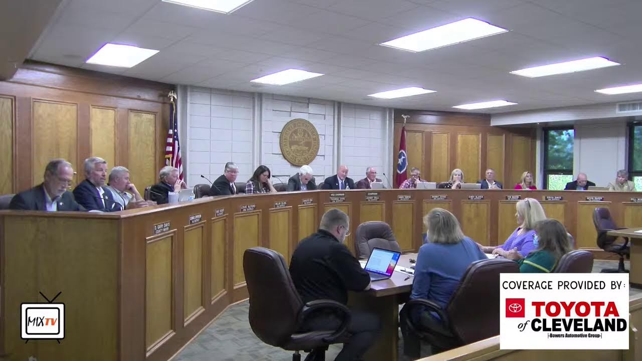 Bradley County Commission Meeting Presented by Toyota of Cleveland