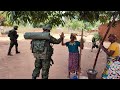 A heart-warming moment between Cabo Delgado residents and Rwandan Soldiers