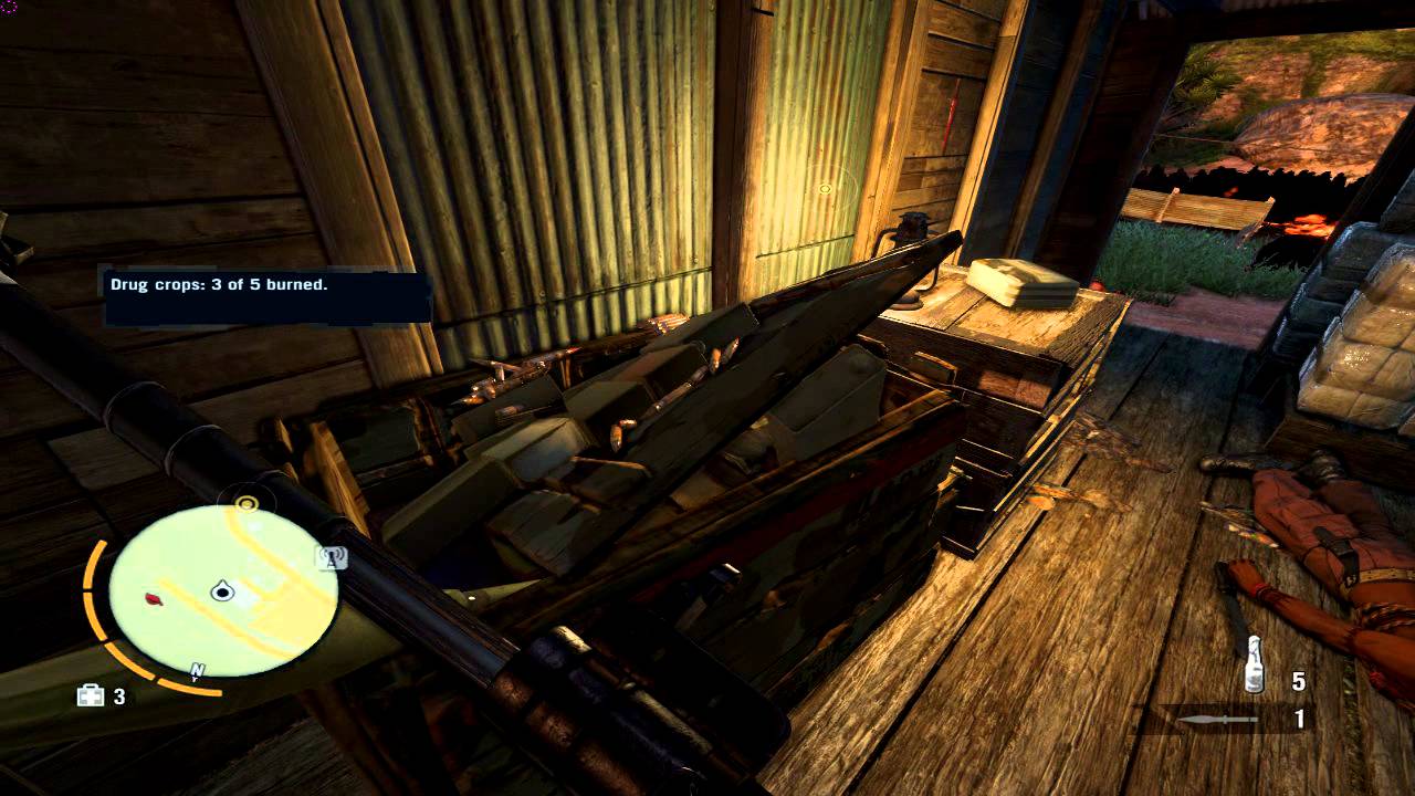 Farcry 3: Joedaman Best Mission and Song EVER! Burning weed fields and killing guys