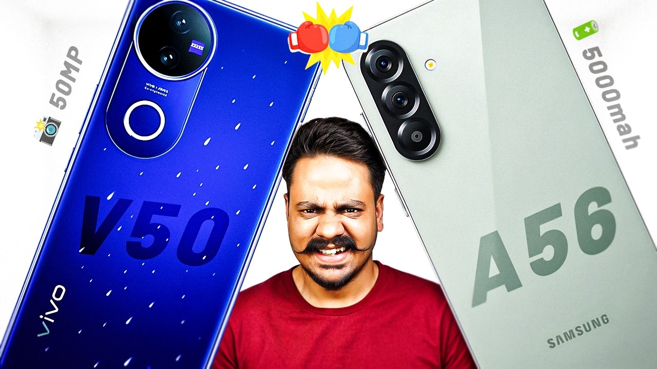 Samsung Galaxy A56 vs Vivo V50: Best Mid-Range battle