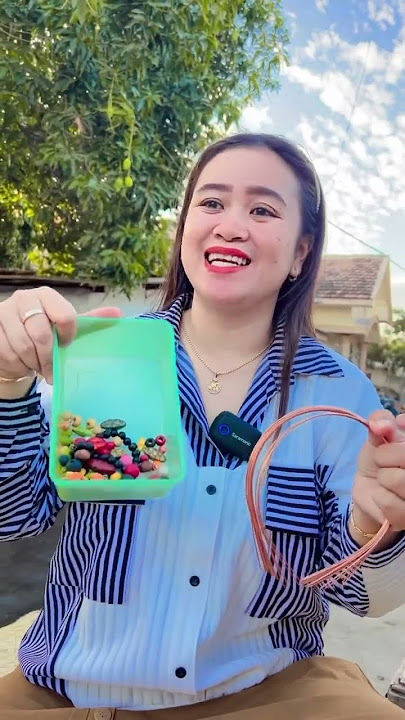 Bikin bando dari manik manik #shortvideo #sambilancuan #ngeshortsdulu