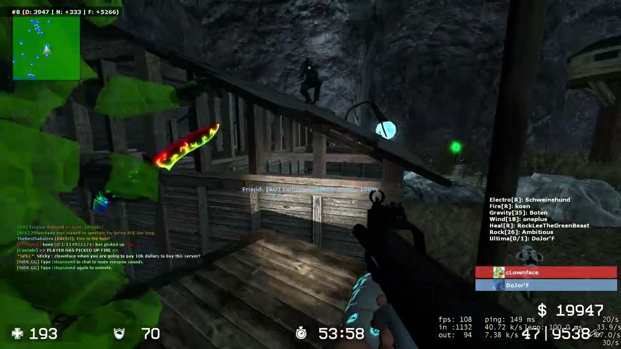 cLownface: "Shut up dojor"