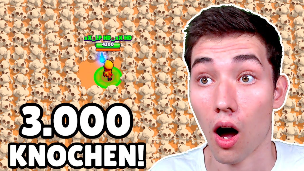 ALLE BRAWLER gegen 3000 KNOCHEN! 🦴 | Befriedigendste Brawler Olympiade!