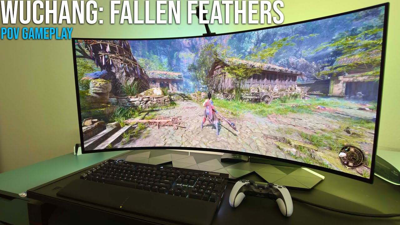 Wuchang Fallen Feathers Looks AMAZING on a 4k LG 45