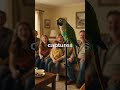 Parrots can learn words and solve puzzles—tiny geniuses  #AnimalFacts #Parrot #WildlifeTrivia