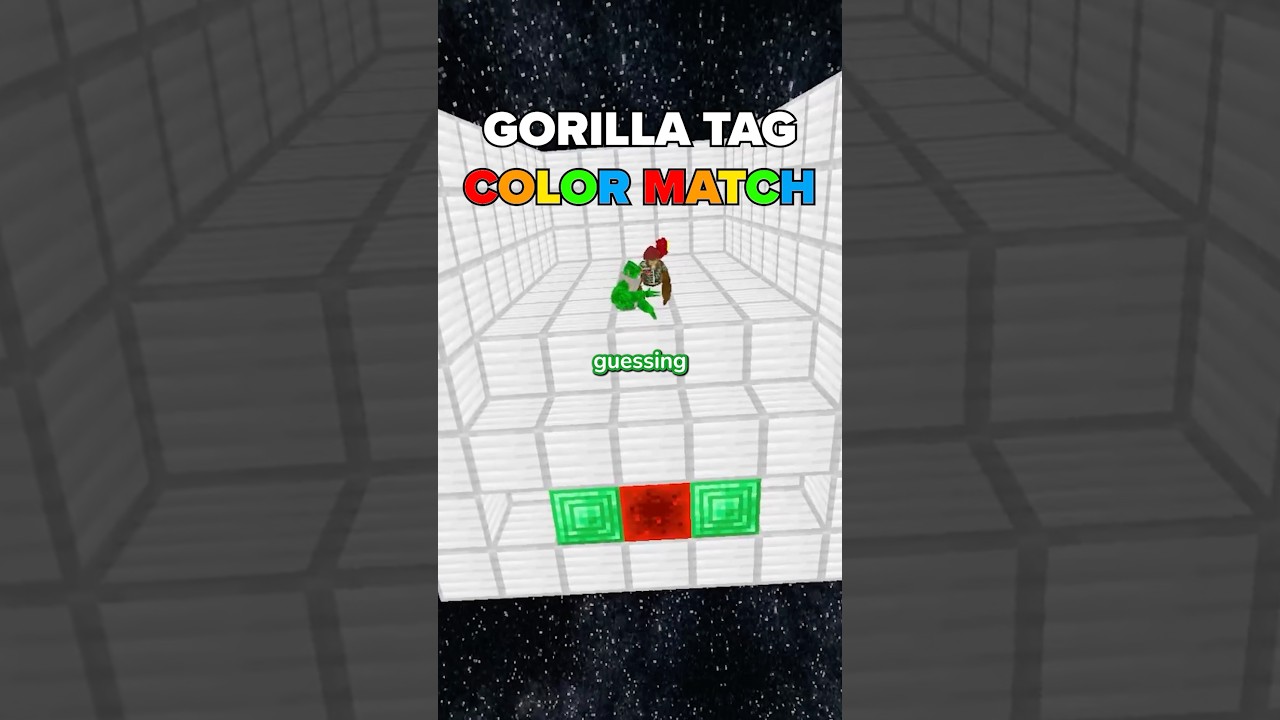 Gorilla Tag Color Match👍🟥🟩🟦 