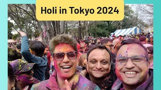 Holi Celebration 2024 Tokyo Japan #japan #tokyo #travel #explore #holi