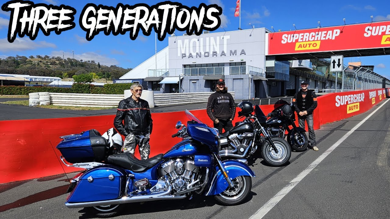 BATHURST - It's time to race... Harley-Davidsons & Three Generations - Part 3