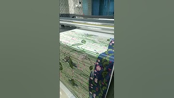 Digital printing on Georgette fabric #shortsvideo #trendingshorts #viral