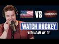 Team USA vs Team Latvia LIVE | Mens Olympic Hockey | w/ Adam Wylde