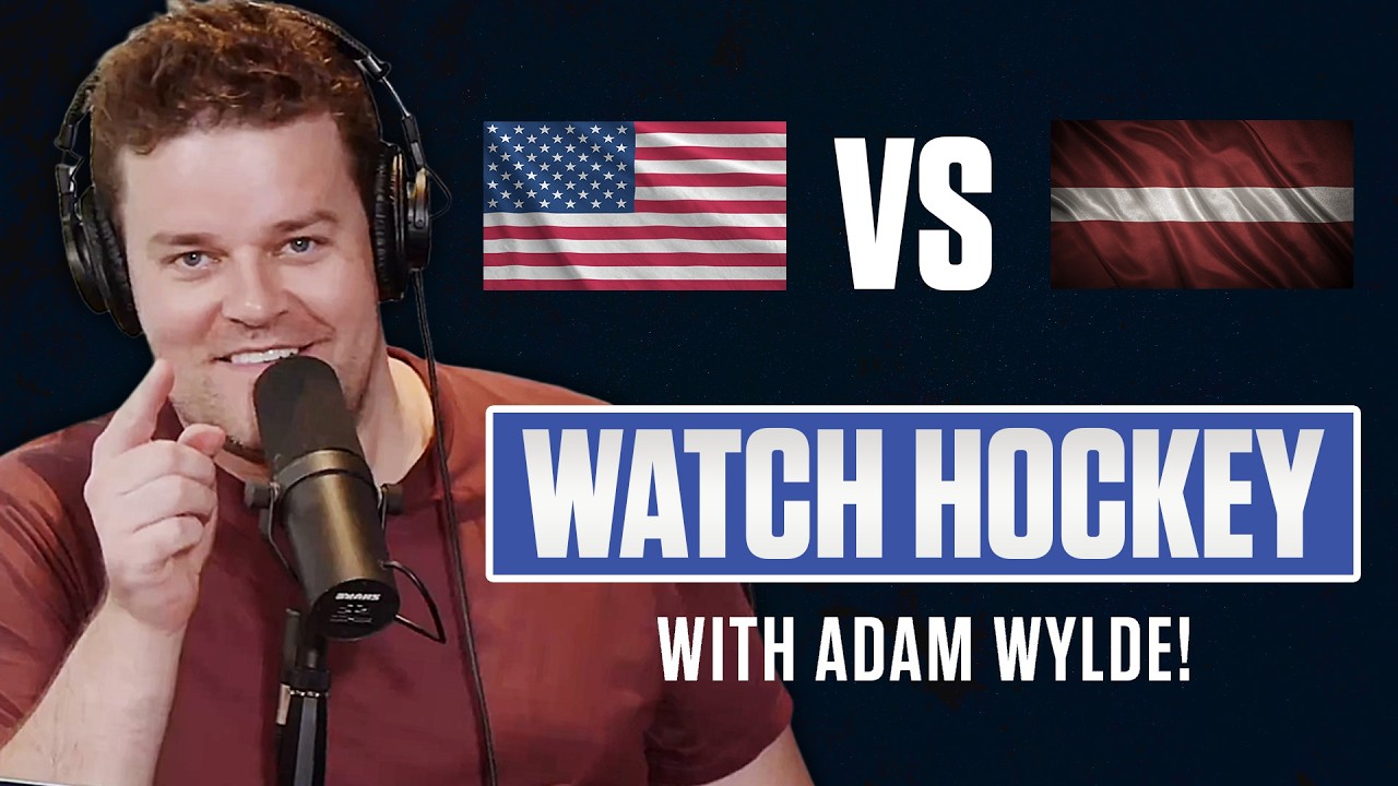 Team USA vs Team Latvia LIVE | Men's Hockey | w/ Adam Wylde
