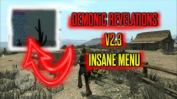 [RDR/PS3/CFW/HEN] MOD MENU DEMONiC Revelations V2.3 [PS3/XBOX 360] 2021 RED DEAD REDEMPTION