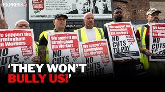 Thumbnail for Labour humiliated as agency workers hired to cover Birmingham bin strikers JOIN THEM on picket line