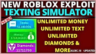 ROBLOX TEXTING SIMULATOR HACK ll INF.MONEY ll INF.DIAMONDS ll INF.TEXTS & MORE (30.DEC.18)