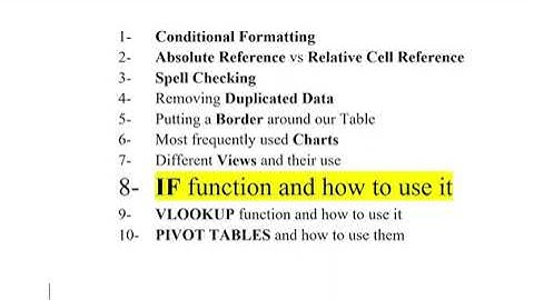 ######@@@11 Top 10 Excel Interviews Questions – How to pass any Excel Assessment Test360p