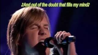 A handsome man surprised Shakira in The Voice 2016 Only Song