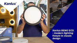 Kanlux Beno Eco Modern Lighting Fixture In Classic Design