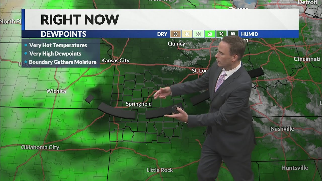August 21 - Jamie's Monday Evening Forecast - YouTube