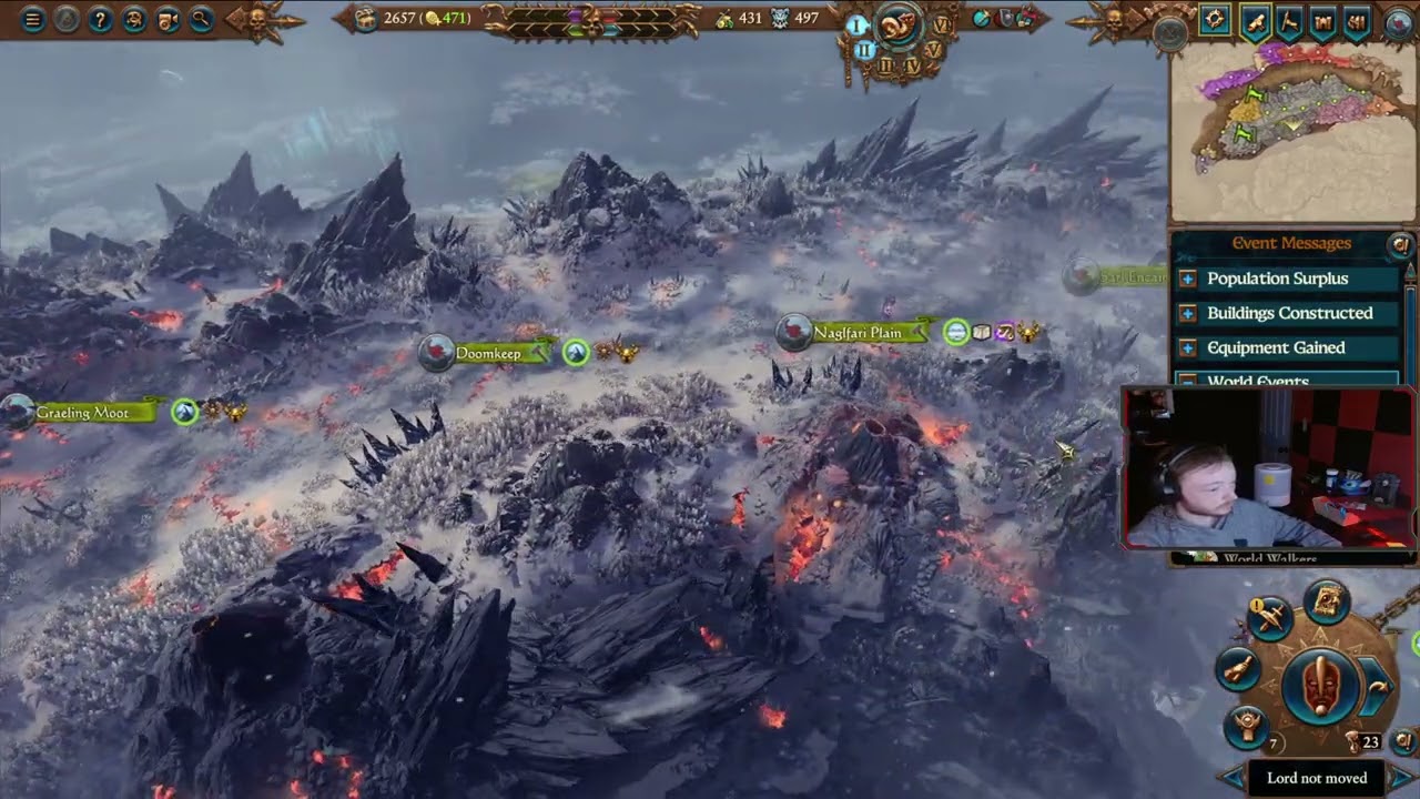 The troll king is supreme Total War Warhammer3