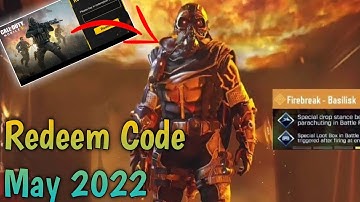 May 23 Redeem Code Codm 2022 | New Redeem Code Codm | Garena Codm Redeem Code 2022 | Codm Codes 2022