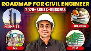 Complete Civil Engineer Roadmap 2026 | What to Learn & What to Avoid