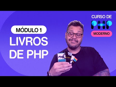 Lista TOP 6 livros de PHP - @CursoemVideo  de PHP - Gustavo Guanabara