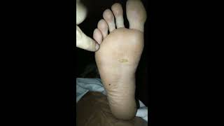 Drunk Ped Out Tough Guy Toes Feet Barefoot Tickle